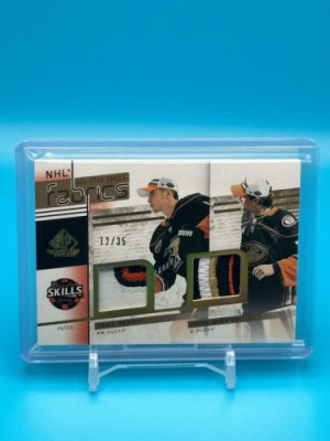 2022-23 SP Game Used All-Star Troy Terry / John Gibson #12/35 AS2-1 front