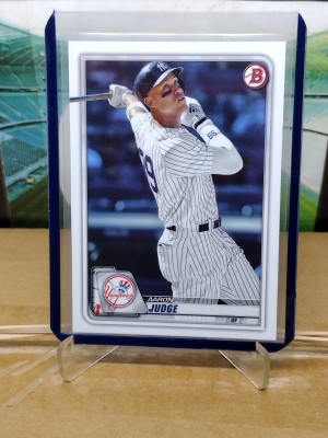 Bowman Paper Aaron Judge #2 Base front