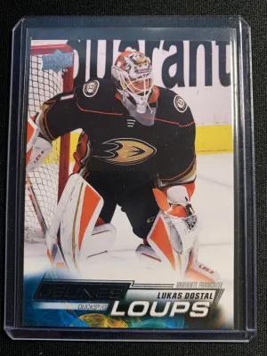 2022-23 UPPER DECK LUKAS DOSTAL YOUNG GUNS FRENCH front