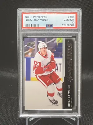 Lucas Raymond Young Guns PSA 10 front