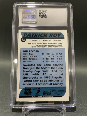 1998 O-Pee-Chee Chrome - Blast From The Past - Patrick Roy back