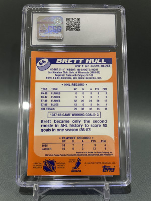 1998 O-Pee-Chee Chrome - Blast From The Past - Brett Hull back