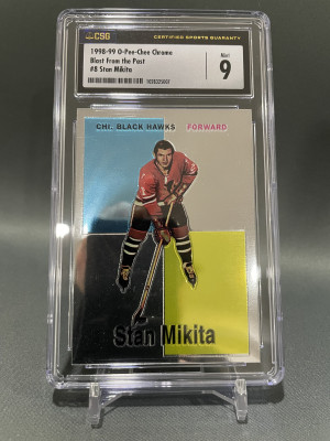 1998 O-Pee-Chee Chrome - Blast From The Past - Stan Mikita front