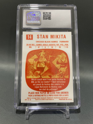 1998 O-Pee-Chee Chrome - Blast From The Past - Stan Mikita back