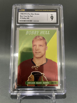 1998 O-Pee-Chee Chrome - Blast From The Past - Bobby Hull front