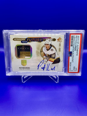 2020-21 SP Authentic Peyton Krebs FWAP front