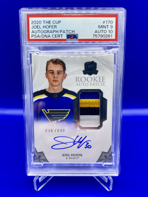 2020-21 The Cup Joel Hofer RPA 238/249 front