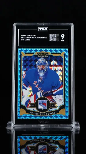 O-Pee-Chee Platinum Henrik Lundqvist #100 TAG 9 front