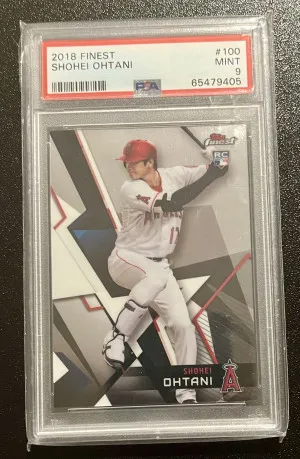 2018 Finest Shohei Ohtani front