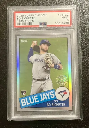 2020 Topps Chrome 1985 Topps Bo Bichette front