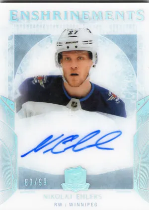 2017-18 The Cup - Nikolaj Ehlers Enshrinements front