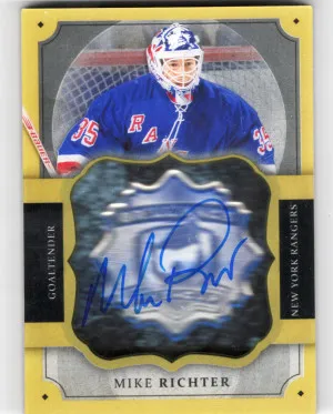 MIKE RICHTER NY RANGERS 2013-14 THE CUP BRILLIANCE AUTO #BRI front