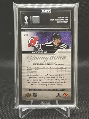 Luke Hughes Young Guns back