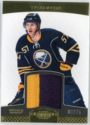 2011-12 Dominion #9 Tyler Myers Jersey Prime 9/25 front