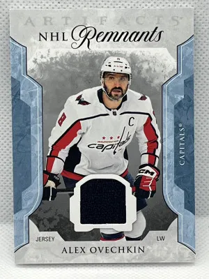 ALEX OVECHKIN 2023-24 Upper Deck Artifacts #NR-AO NHL REMNANTS Jersey Swatch front
