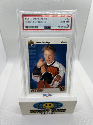 Peter Forsberg 1991 Upper Deck Rookie front