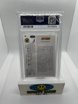 Peter Forsberg 1991 Upper Deck Rookie back