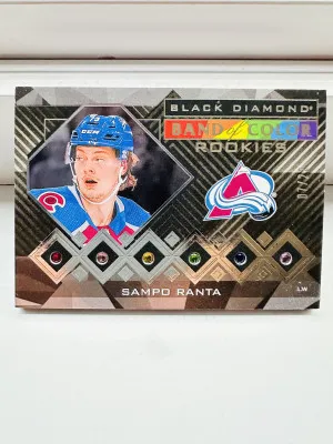 2021-22 Black Diamond Band Of Color - Sampo Ranta /22 Rookie front