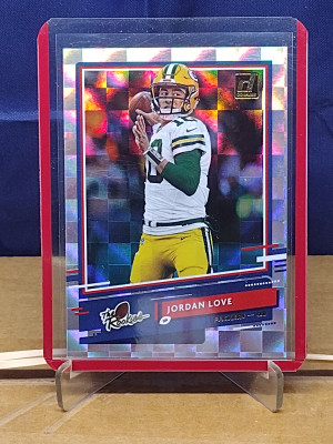 Donruss Jordan Love #TR-JL Rookie Insert front