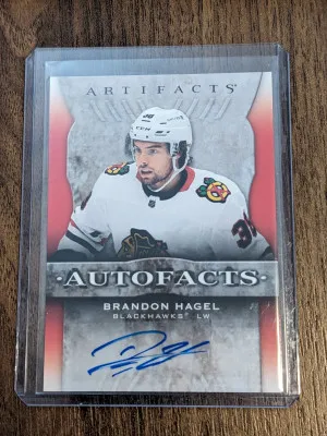 Brandon Hagel Autofacts AF-HA 2021-22 Artifacts front