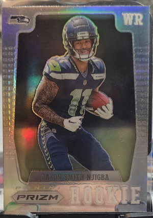 Jaxon Smith-Njigba Throwback Prizm Rookie #PFR-8 front