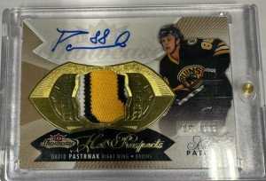 2014-15 FLEER SHOWCASE HOT PROSPECTS DAVID PASTRNAK /175 front