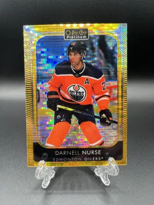Darnell Nurse 2021-22 OPC Platinum Seismic Gold  /50 front