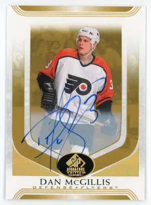 2020-21 SP Signature Legends #145 Dan McGillis Autograph front