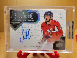 Splendor auto /24 Alex Ovechkin front