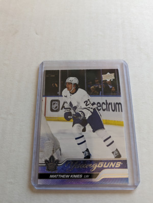 2023-24 Upper Deck Matthew Knies Young Guns #222 front