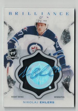 2016-17 Upper Deck The Cup Brilliance Nikolaj Ehlers Autograph SP front