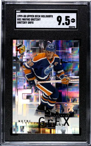 1999-00 Upper Deck HoloGrFX Gretzky GrFX #GG1 Wayne Gretzky front