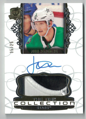 2019-20 Upper Deck The Cup Hockey  The NHL Collection John Klingberg 05/25 Autograph Patch front