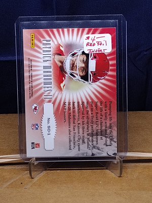 Rookie and Stars Patrick Mahomes II #SO-1 Red Foil Standing Ovations back