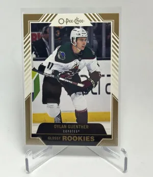 2022-23 Dylan Guenther Glossy Rookies GOLD O-Pee-Chee #R-18 Coyotes front