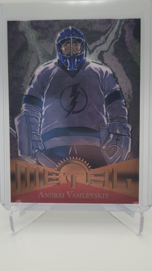 2022-23 Metal Universe Andrei Vasilevskiy Retro #RT-4 front