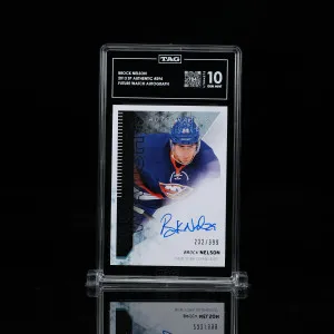 2013-14 SP Authentic Brock Nelson Future Watch Auto #294 front