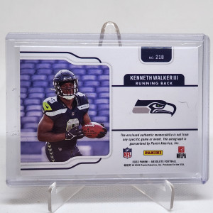 Kenneth Walker III RPA /299 back