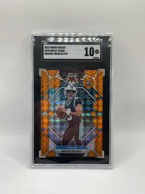 2023 Panini Mosaic Bryce Young Orange /149 front
