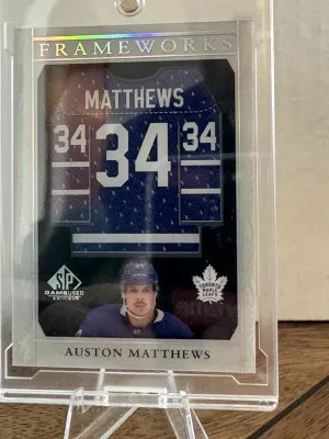 Auston Matthews Frameworks front