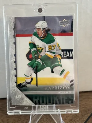 Kirill Kaprizov retro young guns front