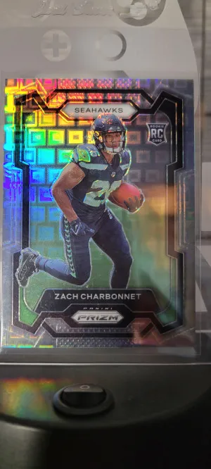2023 Prizm Zach Charbonnet Premium Pandora /400 front