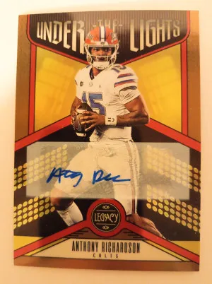 Anthony Richardson/Panini/Legacy/ under the lights/RC 2/25- AUTO front