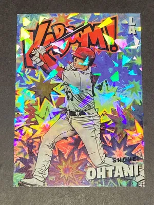 2022 Panini Absolute Baseball Shohei Ohtani Kaboom front