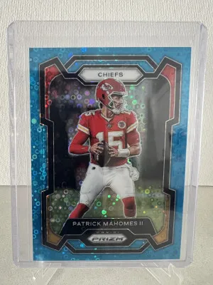 2023 Prizm No Huddle Blue Disco /95 front
