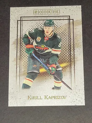 2020-21 Ampir Trading Cards (Russia) Kirill Kaprizov Rookie RC front