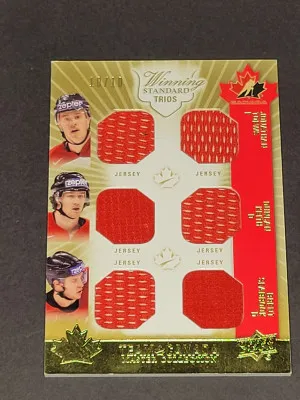 2014 Team Canada Winning Trios Toews Keith Seabrook 10 /10 front
