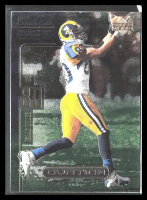 Isaac Bruce 2000 Upper Deck Ovation #CC6    Curtain Calls St. Louis Rams front