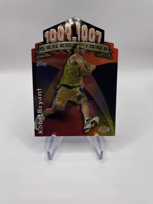1997 Topps “Generations” Kobe Bryant Die-Cut front