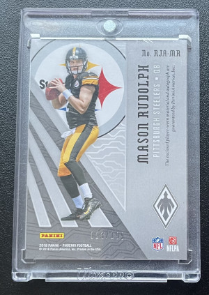 2018 Panini Phoenix Mason Rudolph RPA /199 back
